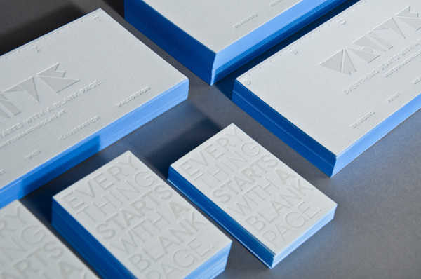 White Branding lab blauwe kaartjes