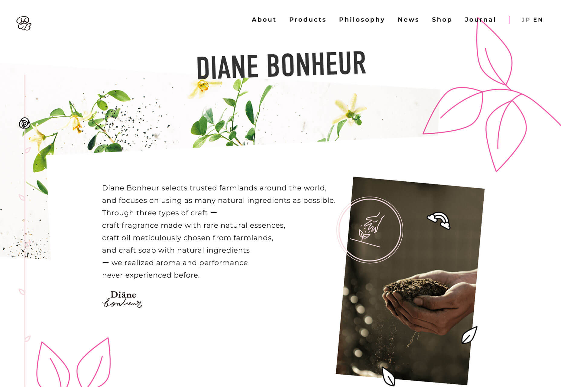 diane bonheur website