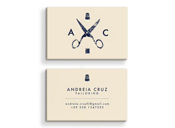 Andreia Cruz visitekaartje
