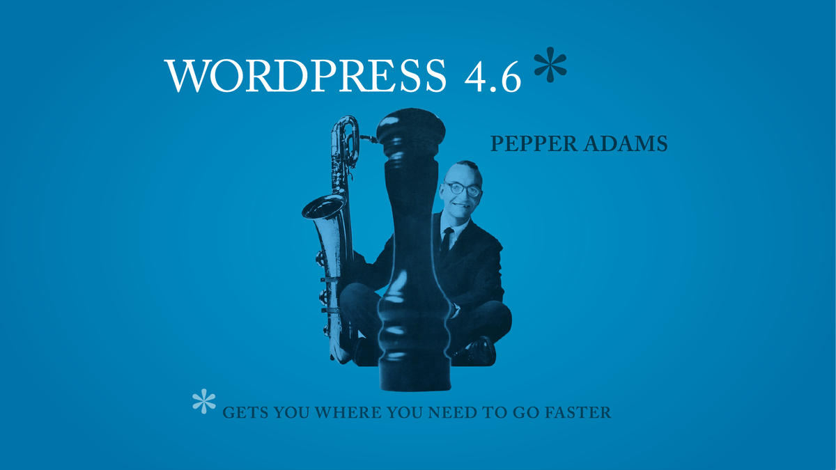 wordpress update 4.6 pepper