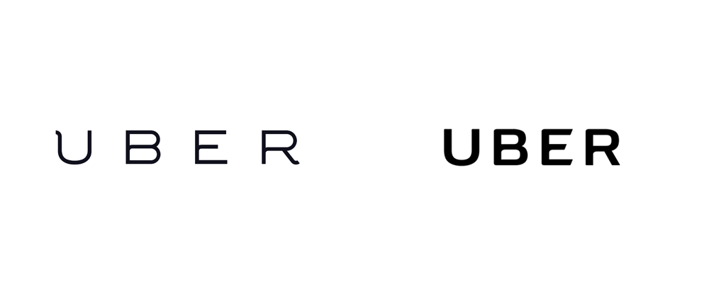 uber logo voor en na