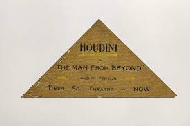 Houdini visitekaartje