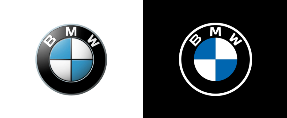 BMW logo redesign